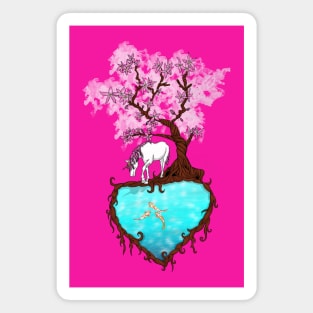 The Last Unicorn Magnet